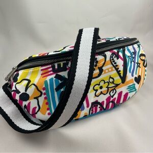 Brighton Graffiti Love Crossbody Belt Bag NWT